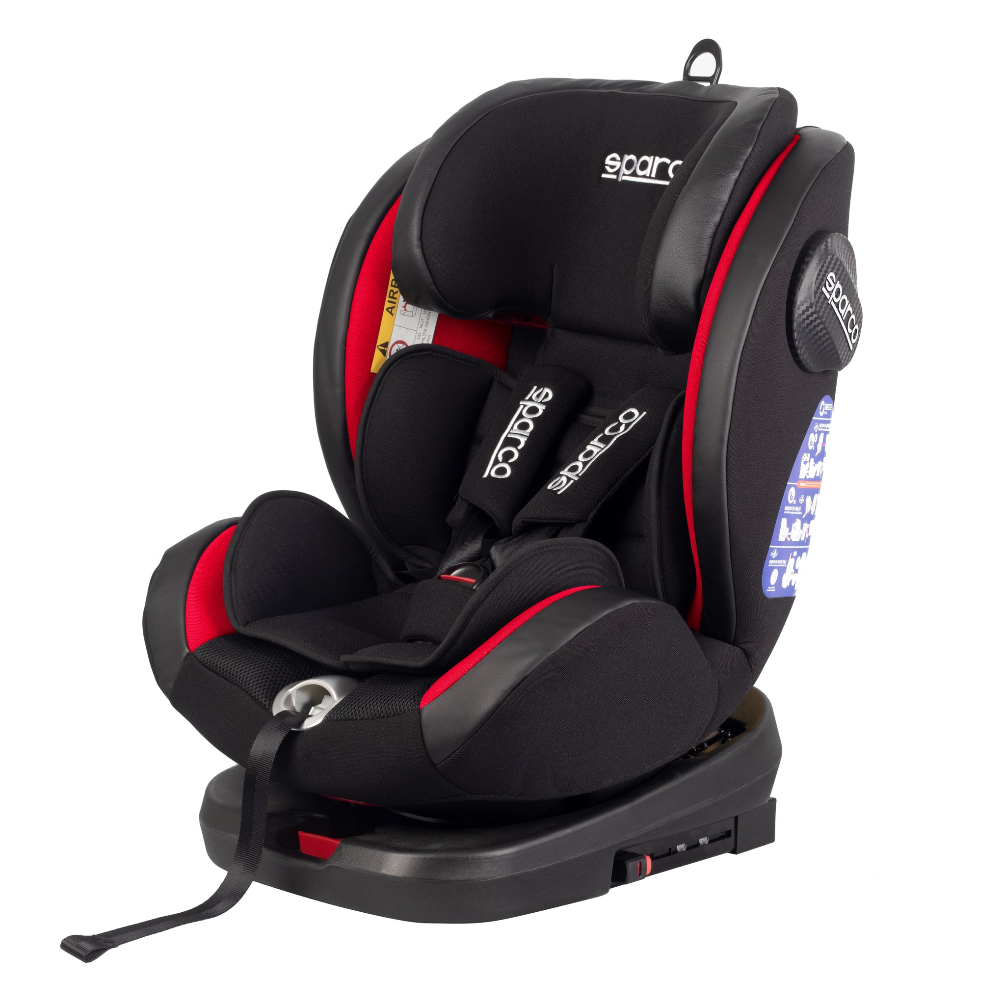 スパルコ 360° 回転式 チャイルドシート　SK3000i レッド チャイルドシート SK3000i｜Sparco Kids